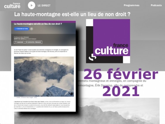 La haute montagne est-elle une zone de non-droit ?